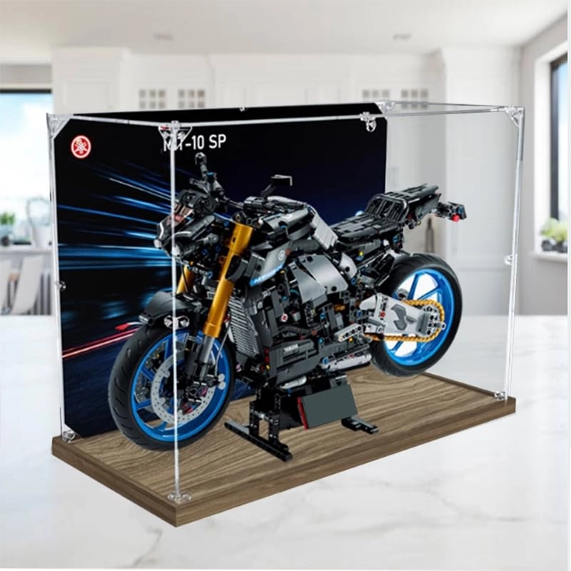 Display Case (42159) - Clear Acrylic Mirror Bottom