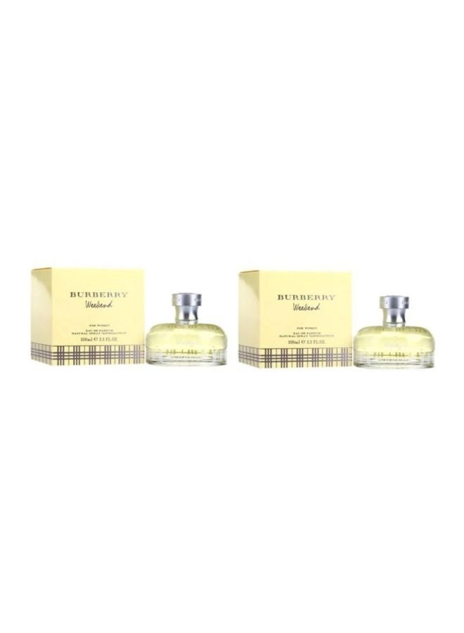 Weekend Eau de Parfum 2x100 ml Set Of 2