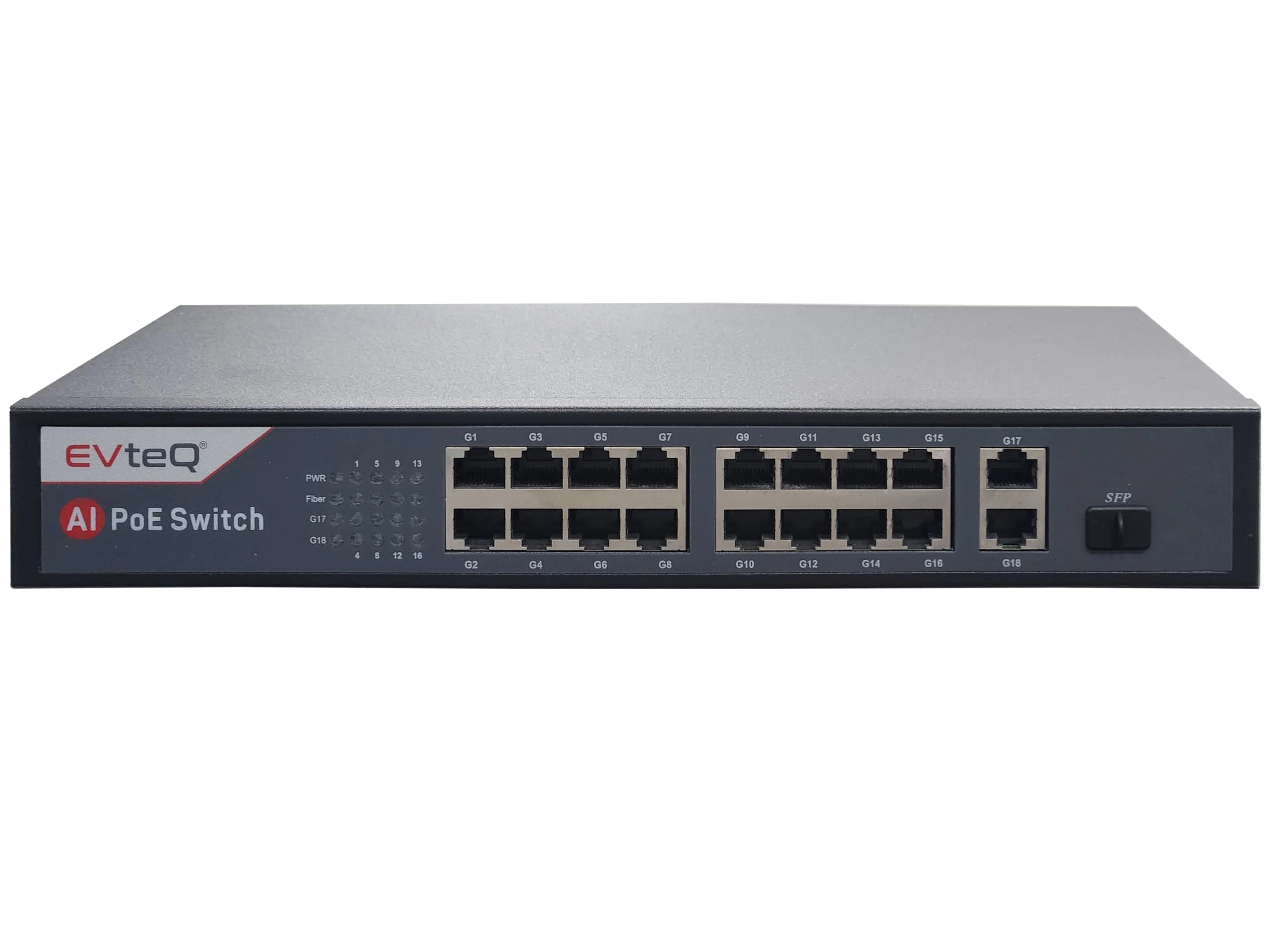 Evteq Mobility Private Limited EV-16G-2UG-1S 16-ports