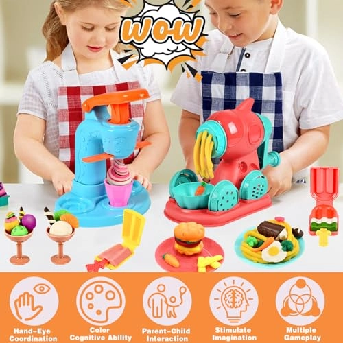 Color Dough Tool Set - Multicolor Plastic