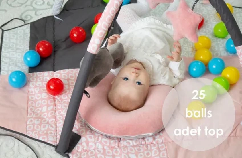 Play Mat With Balls & Toys - 0 months