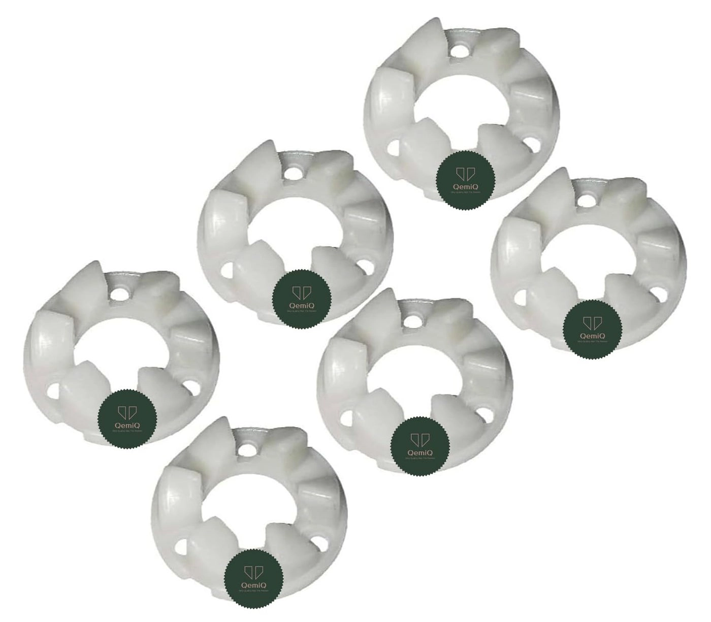 SUJATA PLASTIC MOTOR TEETH COUPLER - 6 UNITS 3 Pcs Screw