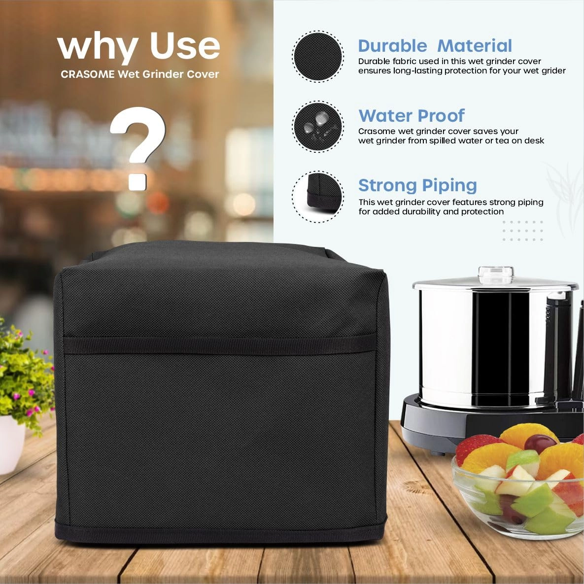 Wet Grinder Cover - 2 Litre