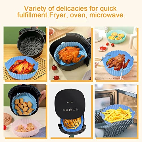 Air Fryer Silicone Pot - Silicone Pack of 2