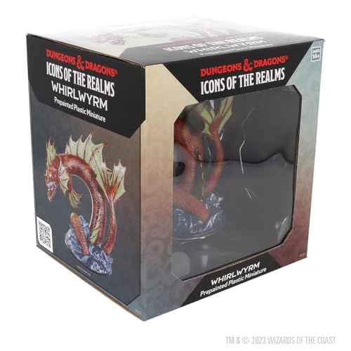 D&D Icons of The Realms :Planescape: Adventures in The Multiverse Whirlwyrm Boxed Miniature Minis | Dungeons and Dragons Painted Figures