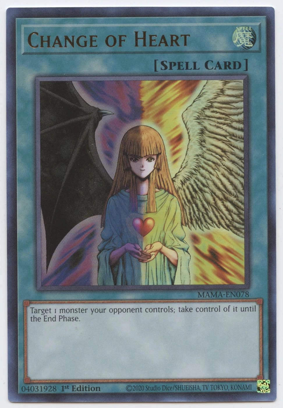 Yu-Gi-Oh! Change of Heart MAMA-EN078