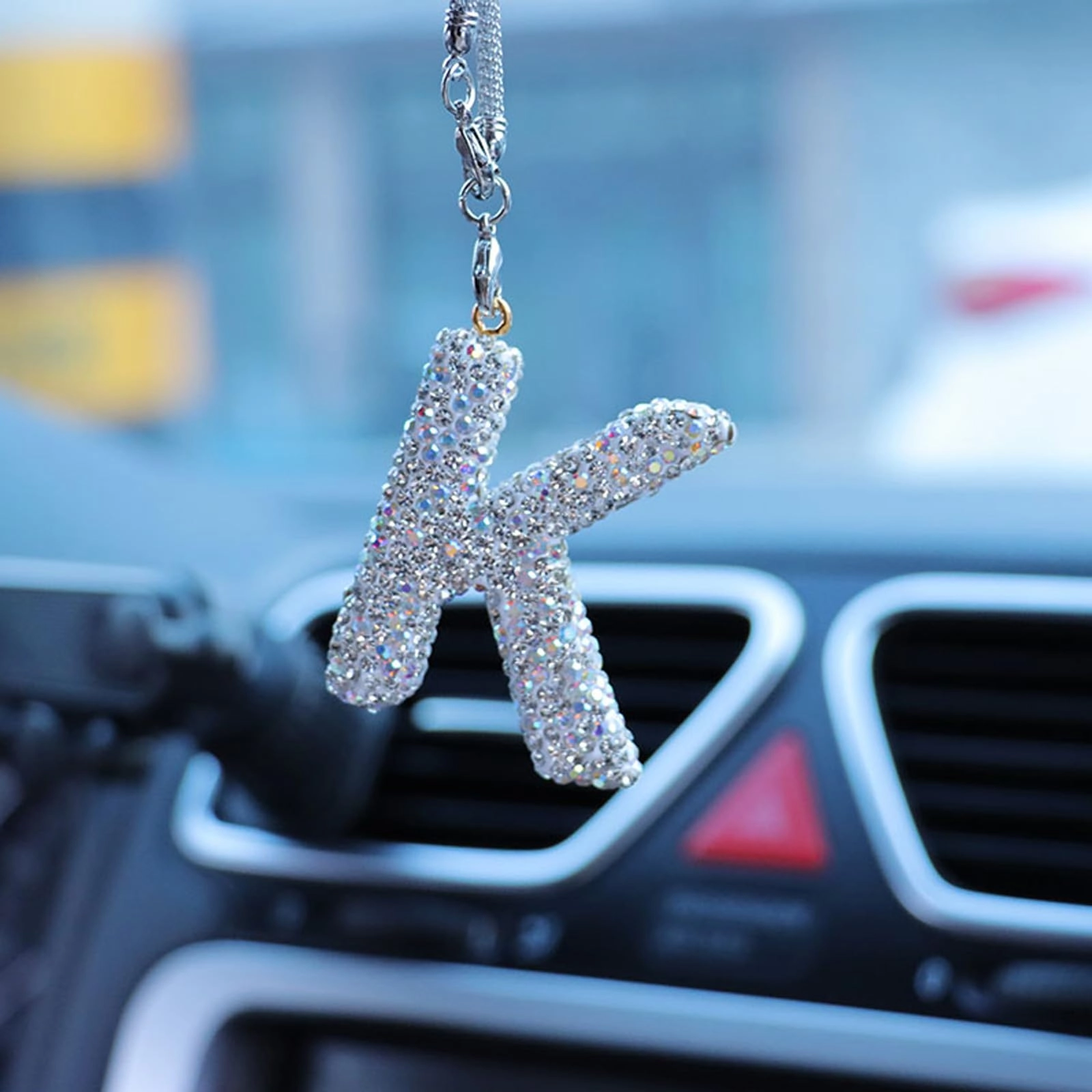 Bling Car Letter Charm