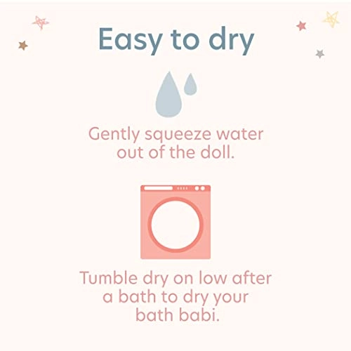 Bath Doll - 14" Blond Hair Plush Water Play