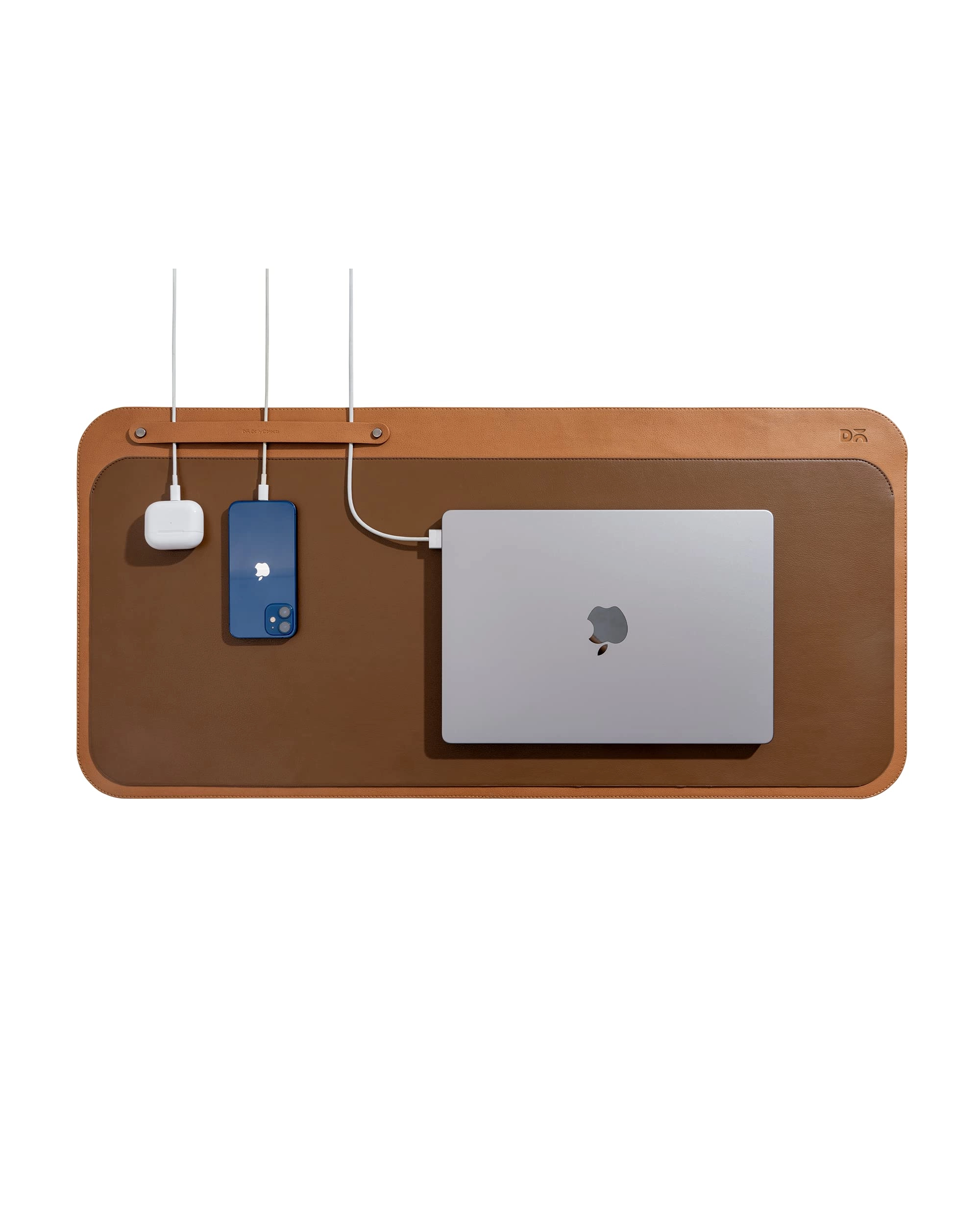 Dart Large Faux Leather Office Mouse Pad - 45x5 cm