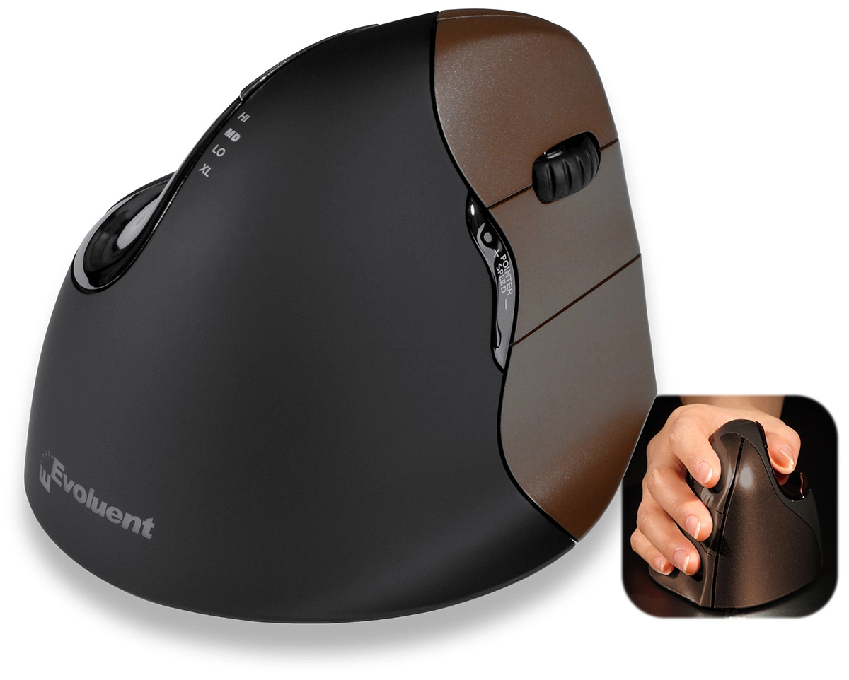 Evoluent Vertical Mouse 4 - Wired