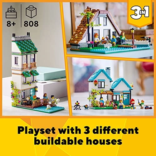 Creator 3 in 1 Cozy House (31139) - 808 pieces 8+