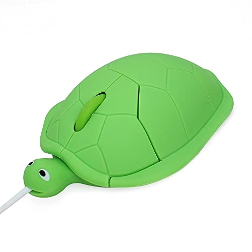 Turtle Shape Wired Mouse - USB