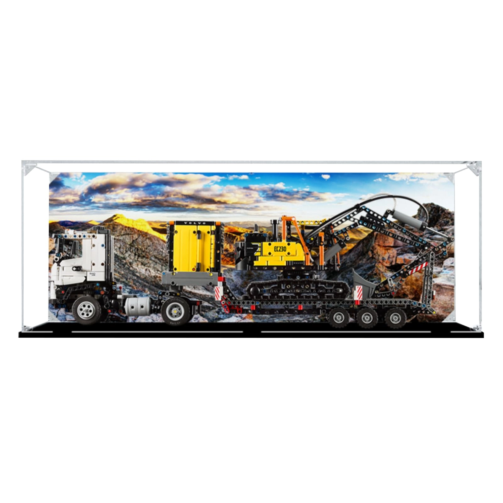 SUNHON Figures Display Box - 75x30x30cm
