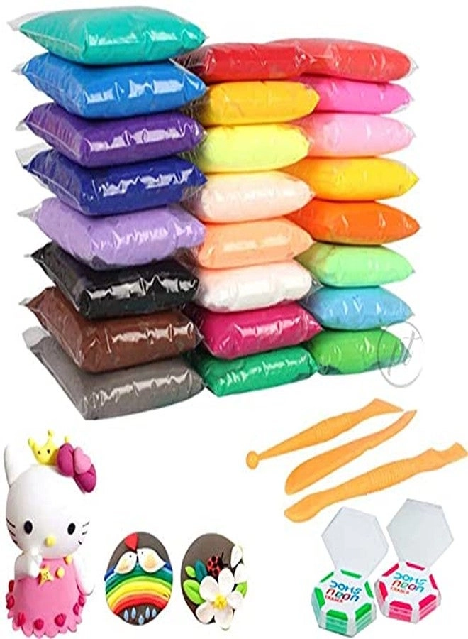 Trader Clay - Art Air Dry with Tools 12pcs.