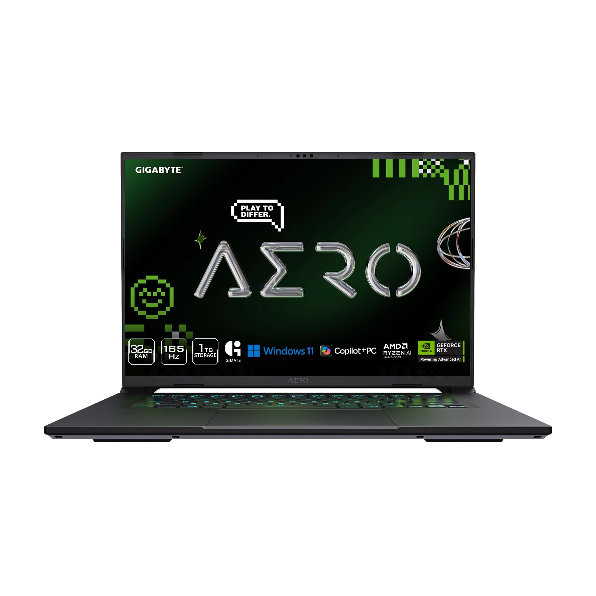 GIGABYTE AERO X16 - 16'' Ryzen AI 9 HX 370 32GB DDR5 1 TB SSD