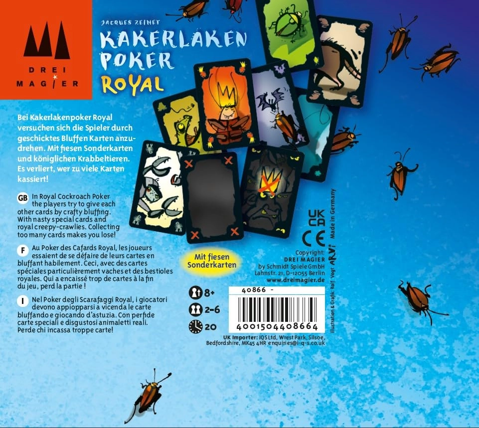 Cockroach Poker Royal - Card Game