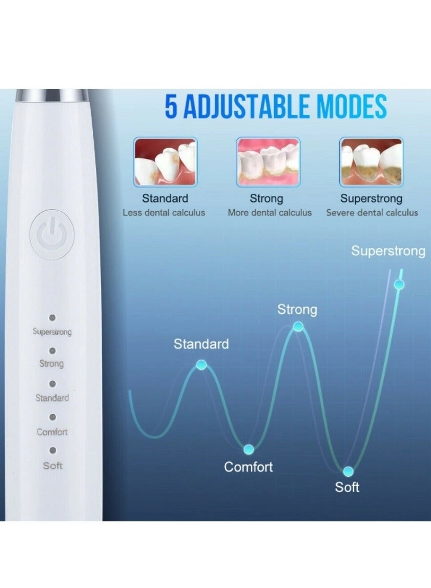 Electric Toothbrush - Ultrasonic 6 in 1