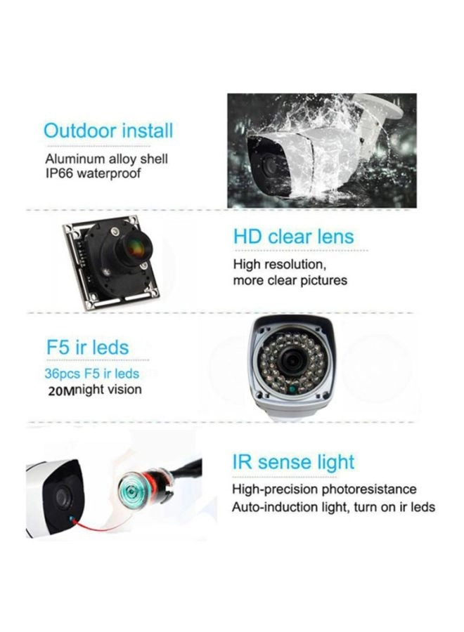 8CH-Wifi-NVR + Bullet Camera - 8 8 channels 2 MP