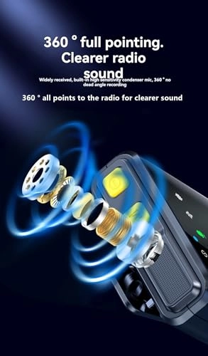 3 in 1 Wireless Microphone