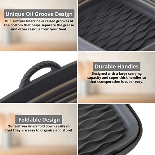 Silicone Air Fryer Liners - Silicone