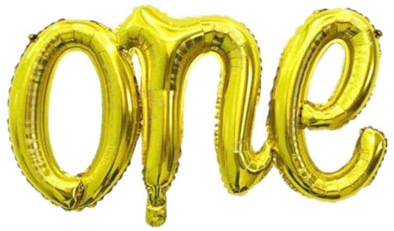 Number 1 Party Decoration Balloon