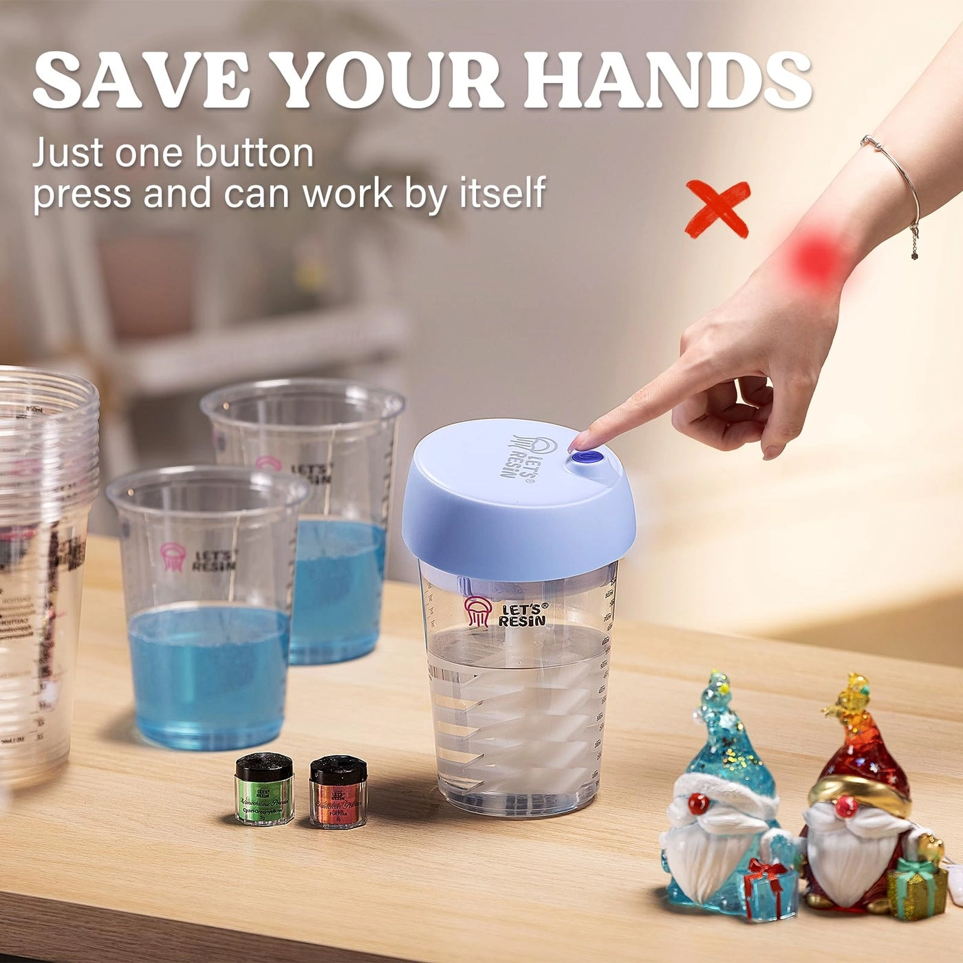 Auto Resin Mixer - 24Fl.oz