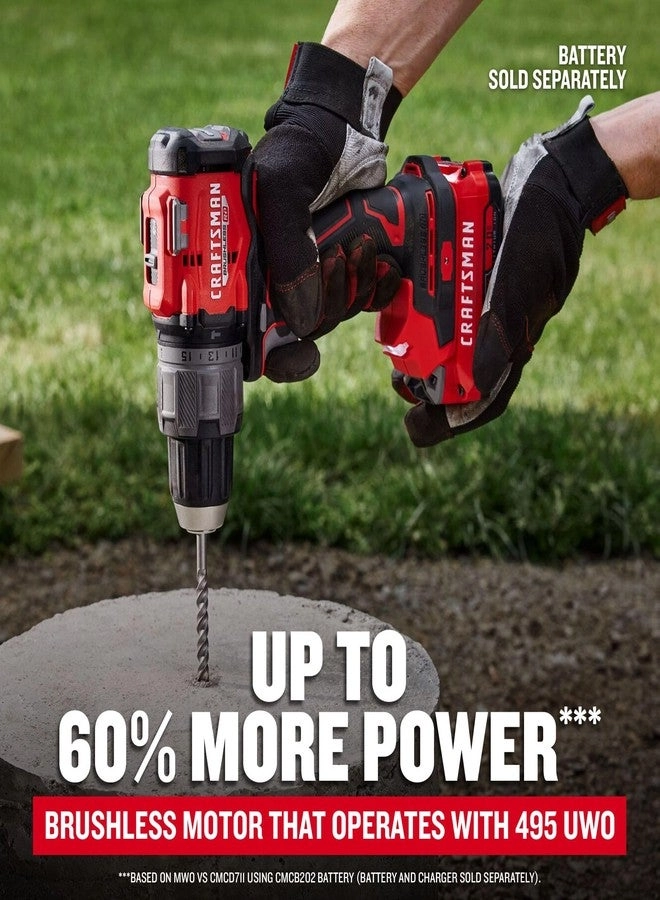 V20 Hammer Drill - Brushless Cordless