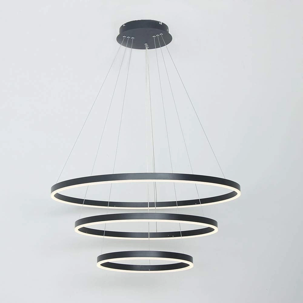LIANCH Circle Chandelier LED - neutral white Dimmable