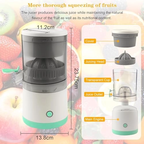 Electric Citrus Juicer - 45 W 1 Liter