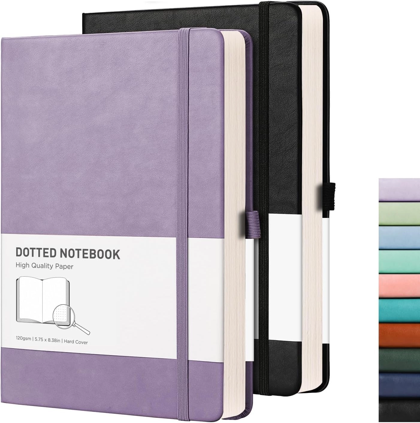 Bullet Dot Journals A5 Spiral - Dotted 80 Sheets