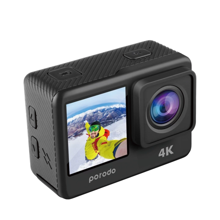 Porodo Lifestyle Action Camera - 4K 30FPS