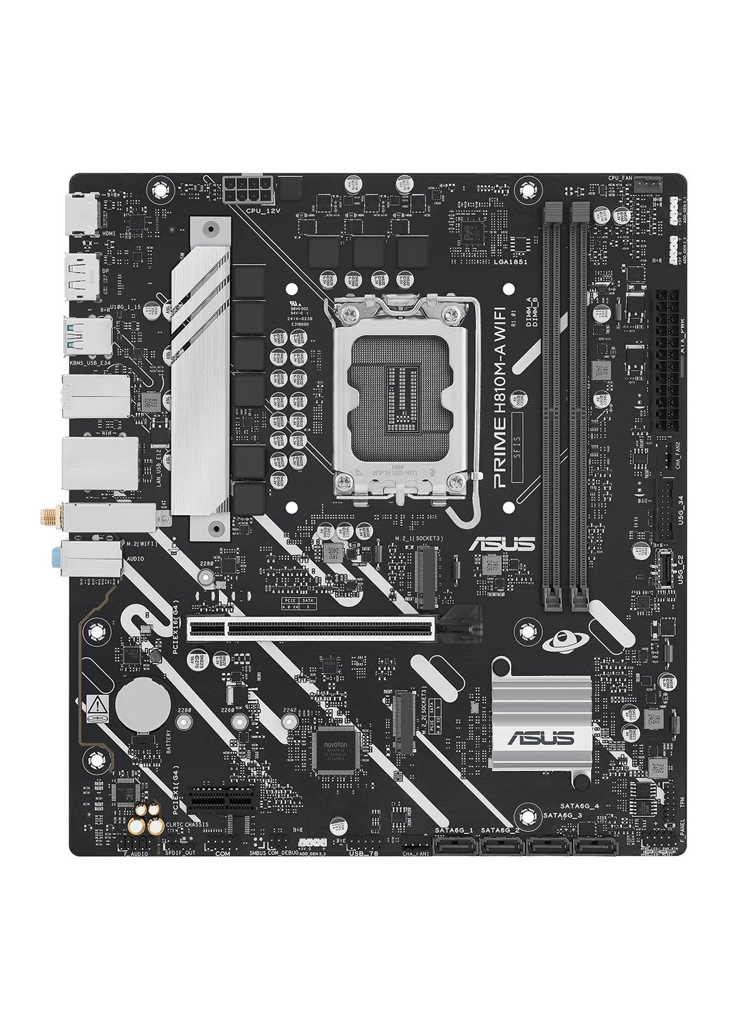 ASUS Prime H810M-A - WiFi Micro-ATX