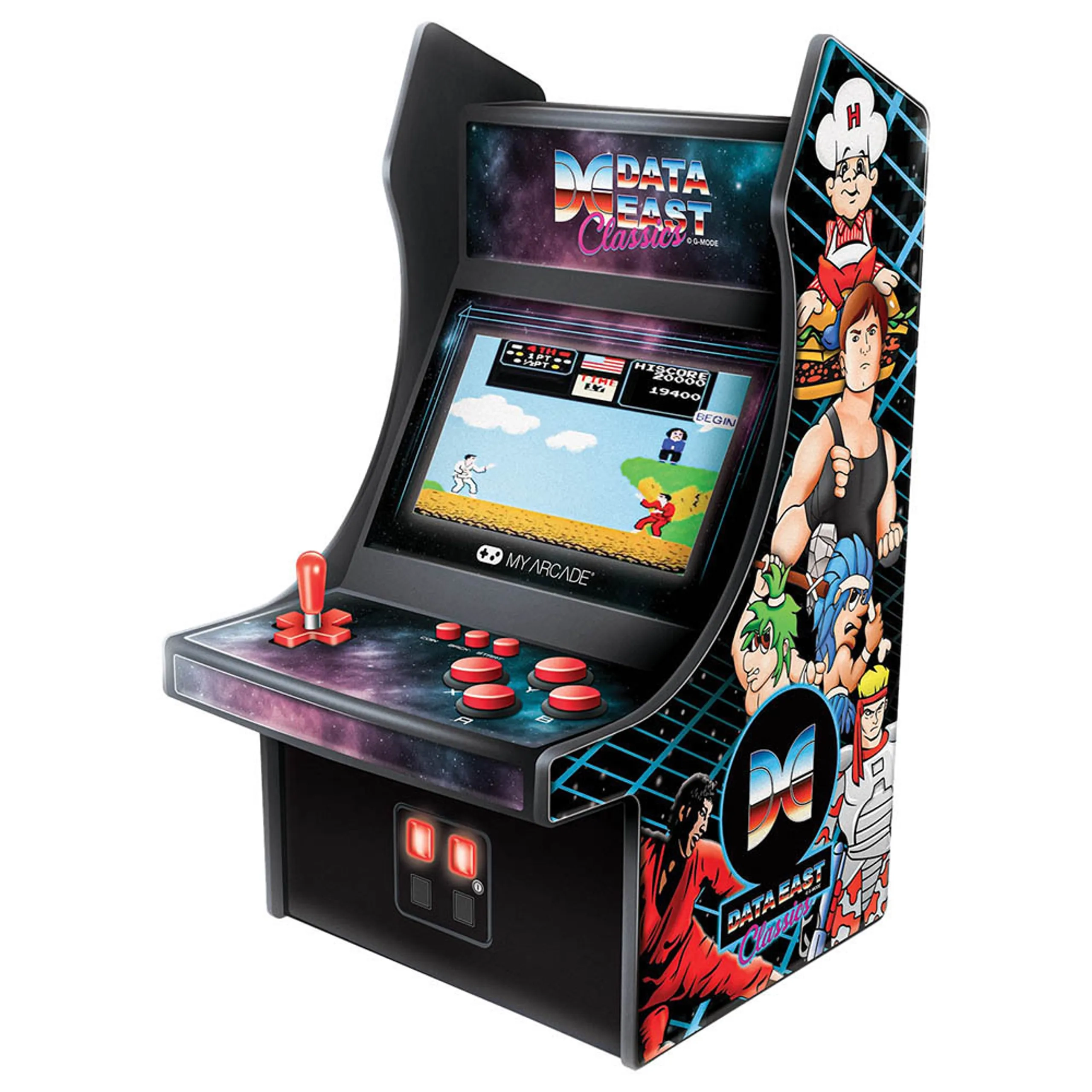 My Arcade Data East Mini Player - 34 Games 4.25" screen