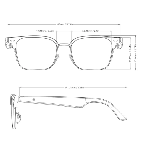 AI Translator Glasses - 163 Languages Real Time Translation