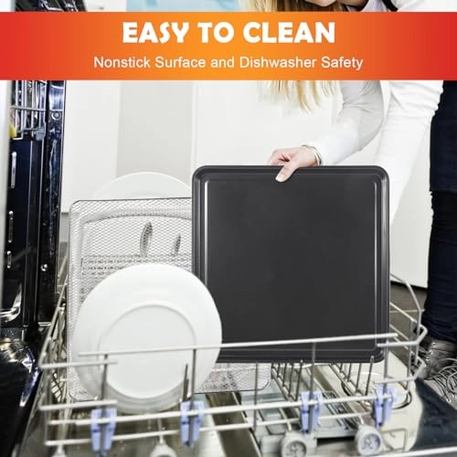 Oven Air Fryer Basket and Tray - Stainless Steel Carbon Steel