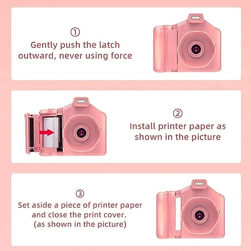 Instant Print Camera - 1080P 48MP