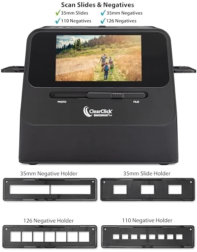 QuickConvert 2.0 - 14 MP Photo, Slide, and Negative Scanner