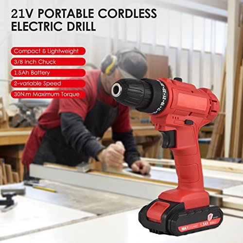 Electric Drill - 21V 1.5Ah
