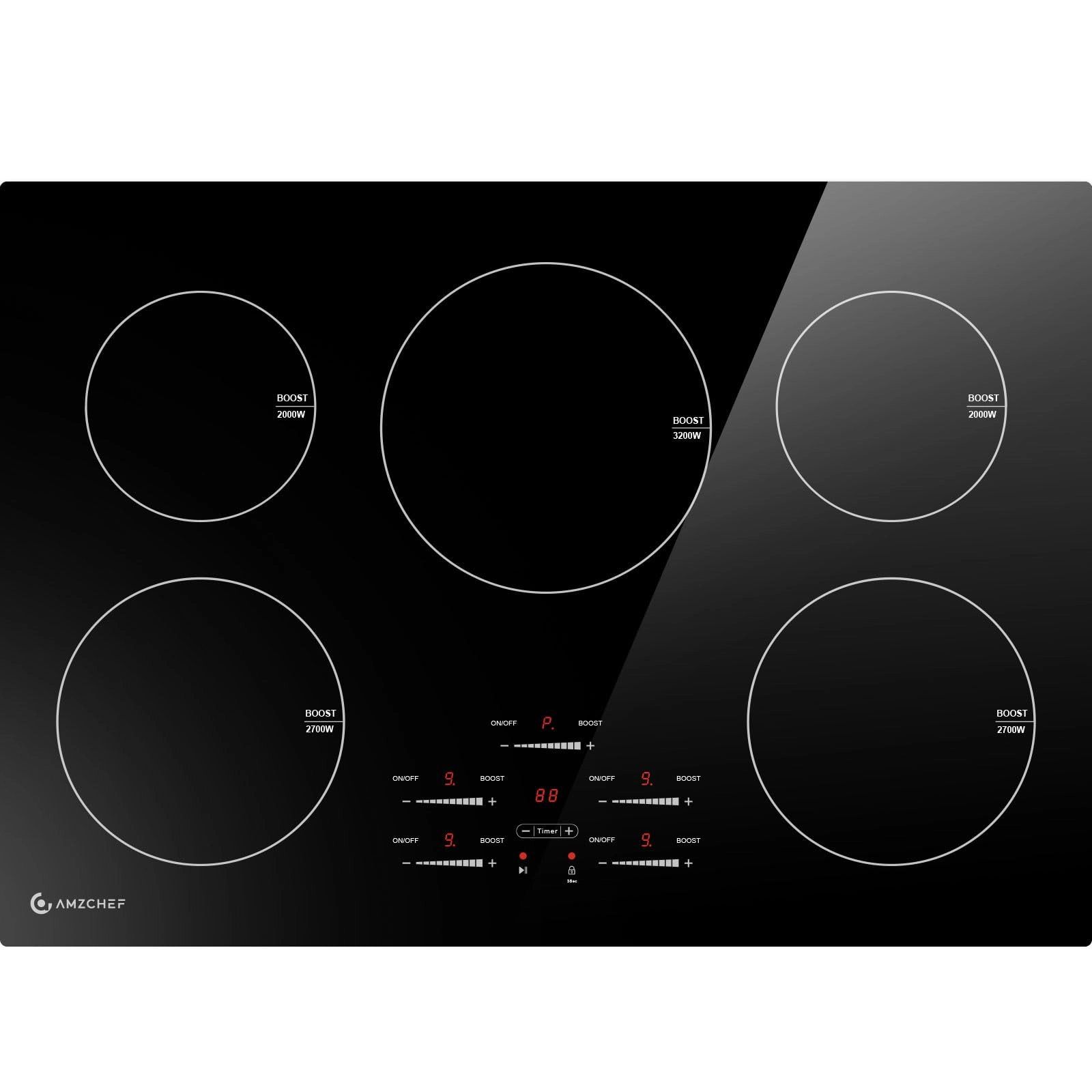 Amzchef UL-FS-I106L-GBBCC01 Induction hob