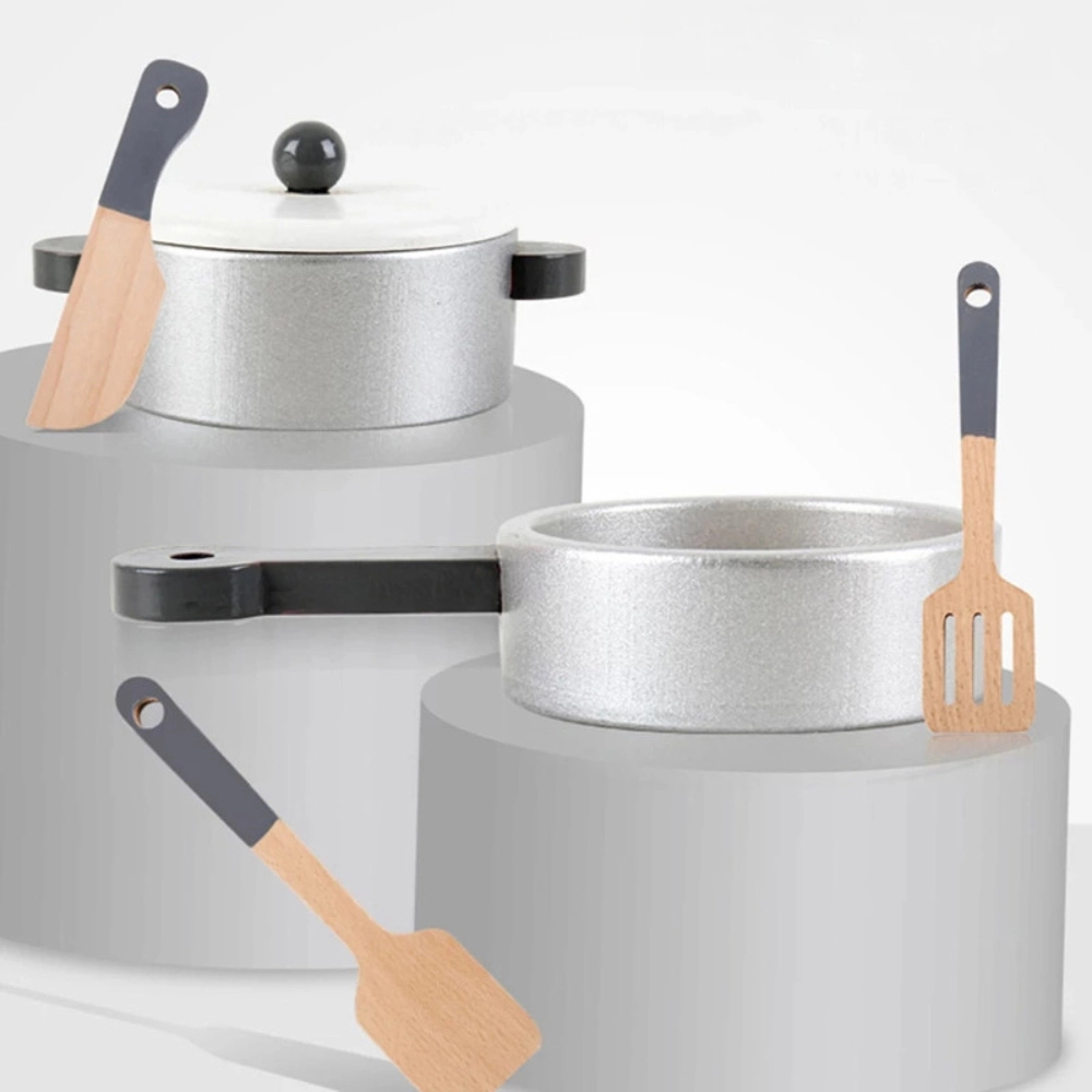 Kids Wooden Cooking Toy Play Set (GF-MSN18026)