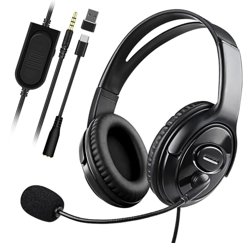 USB Headset Wired Headset