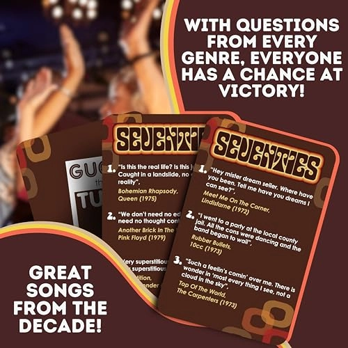 Seventies Guess That Tune - Music Quiz Game Over 150 Songs