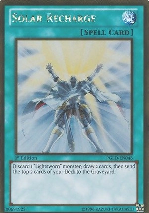 Yu-Gi-Oh! Solar Recharge PGLD-EN046