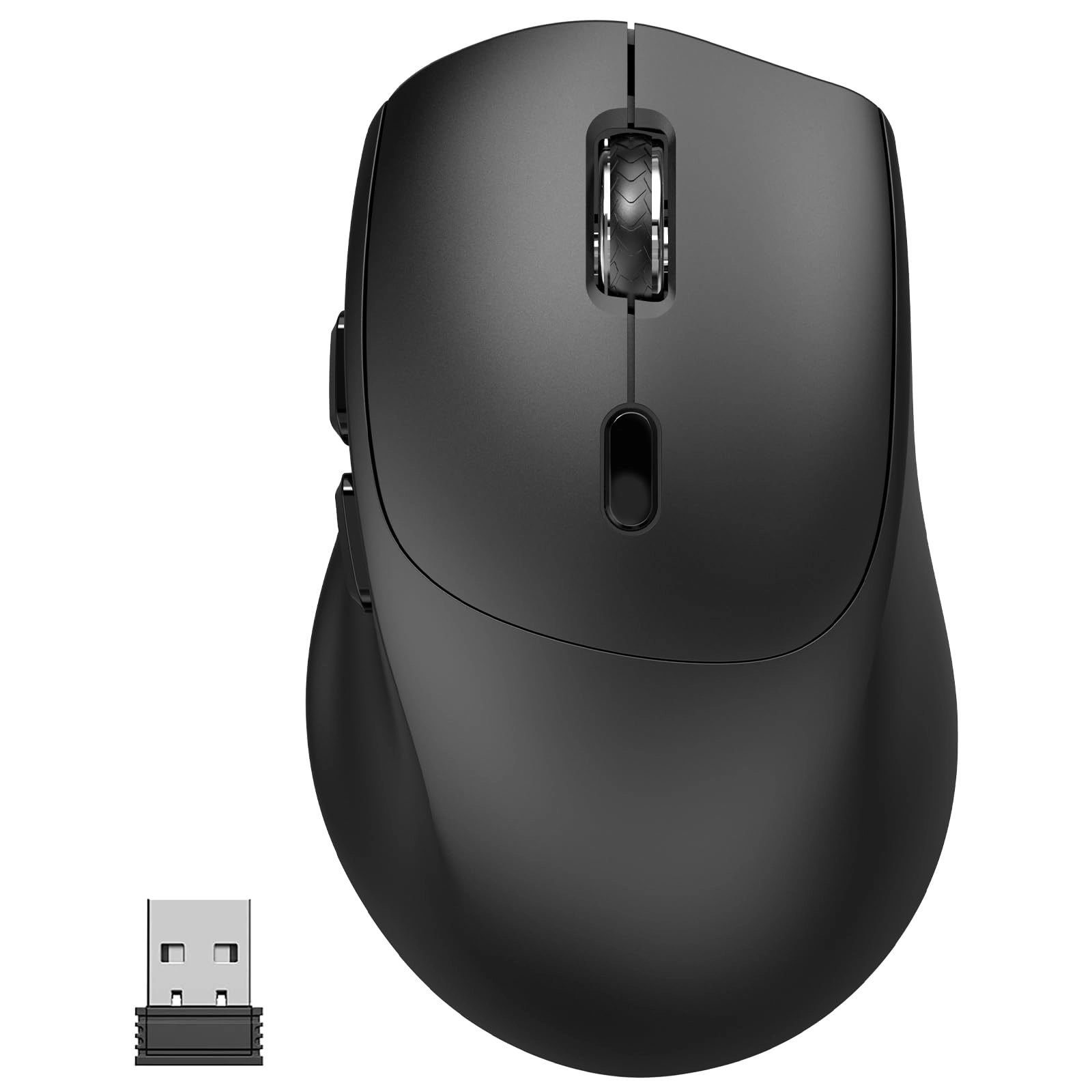 Ergonomic Optical Mouse - USB Wireless