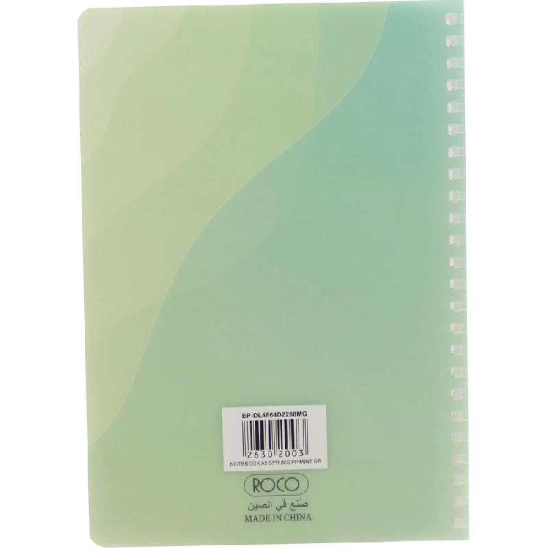 Notebook 19 X 26 cm Spiral - Grid 100 Sheets