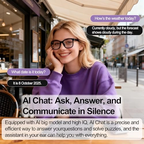 Ai Smart Glasses - Chat GPT Bluetooth Translation
