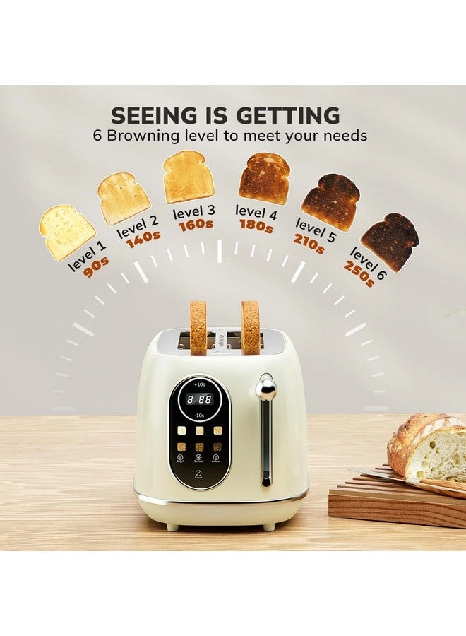 Smart Touch Screen Toaster - 2 Slice
