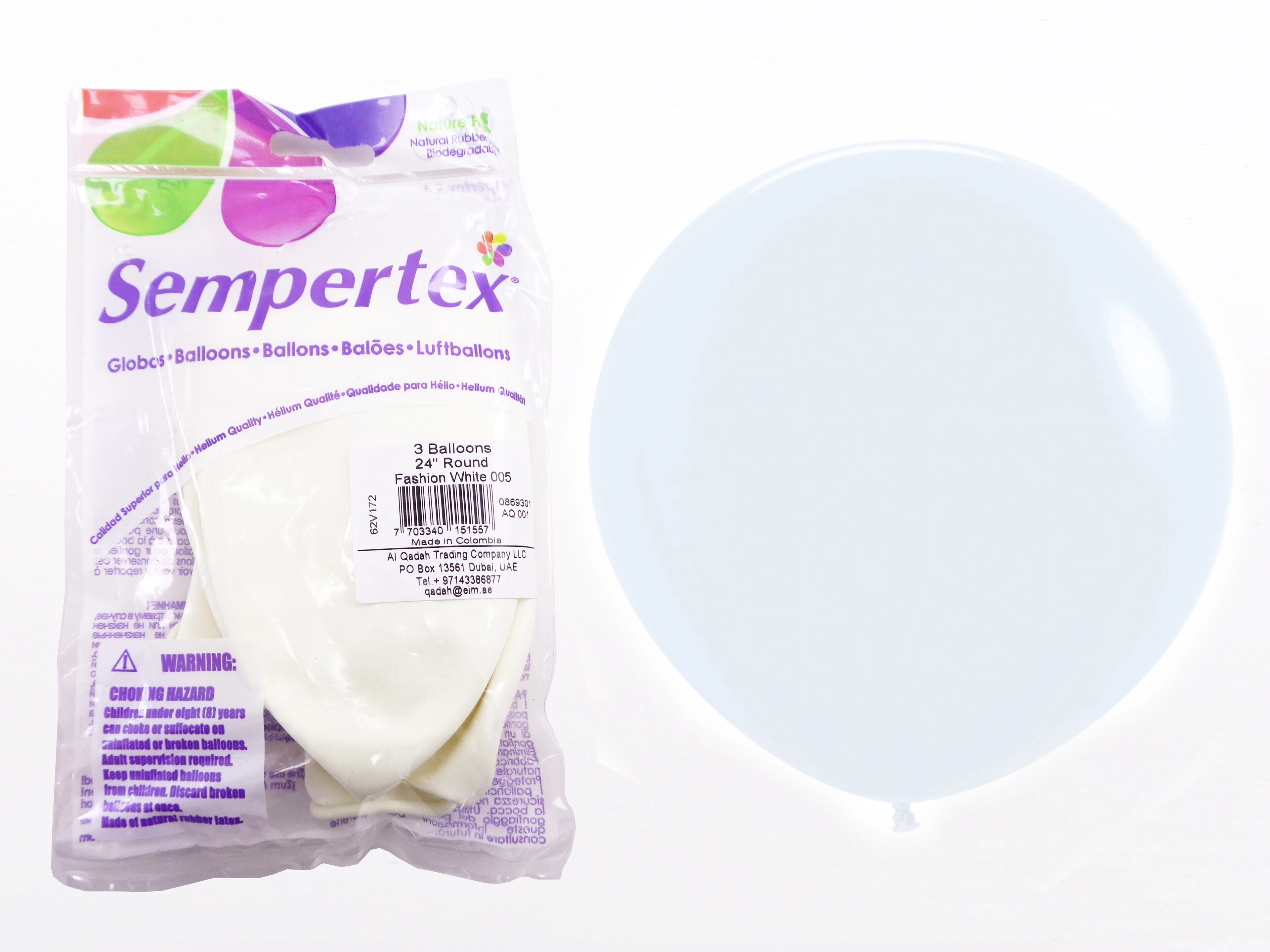 Round Balloons - 3 pcs