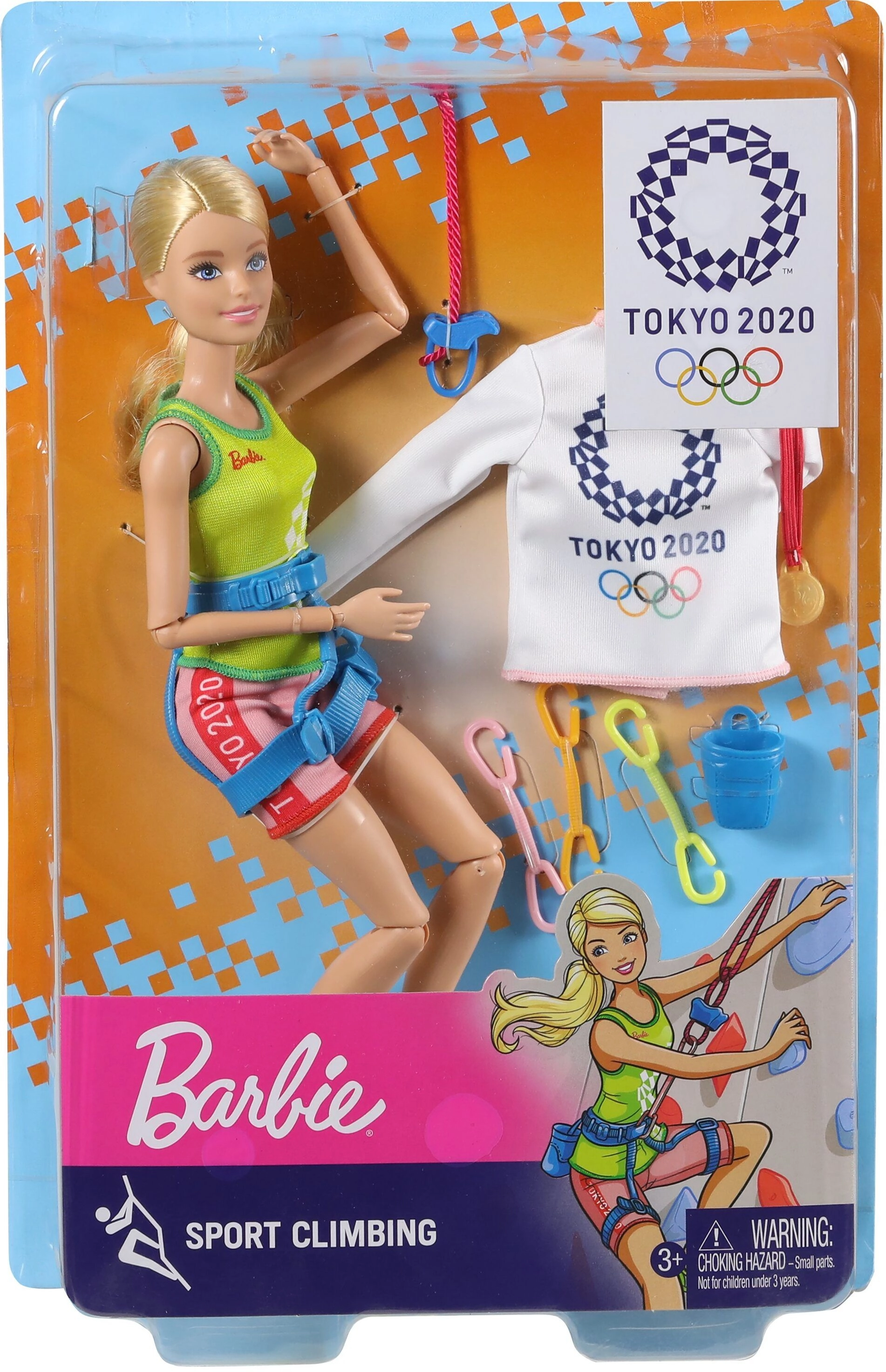 GJL75 Sport Climber Doll - Olympic Games Tokyo 2020 Ages 3+