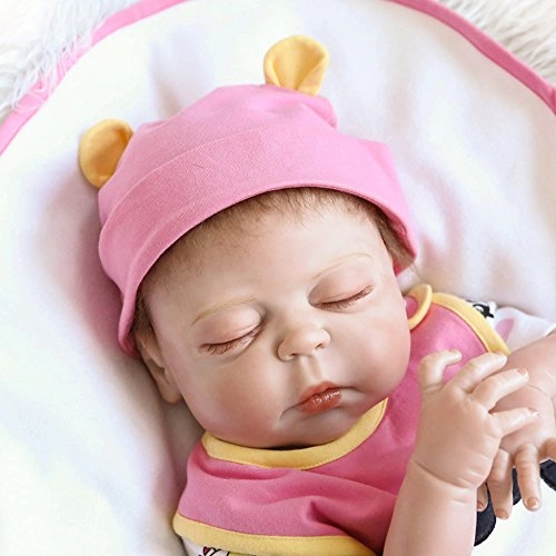 Reborn Baby Doll - 22inch 55cm Silicone Vinyl Girl